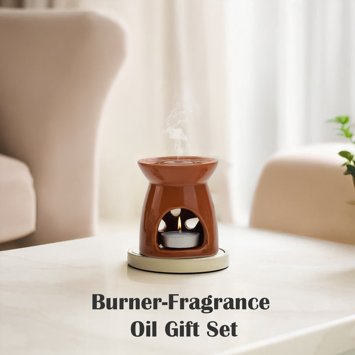Burner Fragrance Oil Gift Set - 2B Warm_Brown