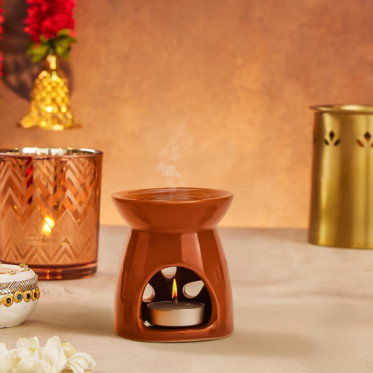 Burner Fragrance Oil Gift Set - 2B Warm_Brown