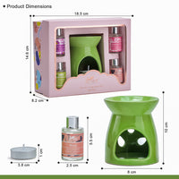 Burner Fragrance Oil Gift Set - 2B Cool_Green