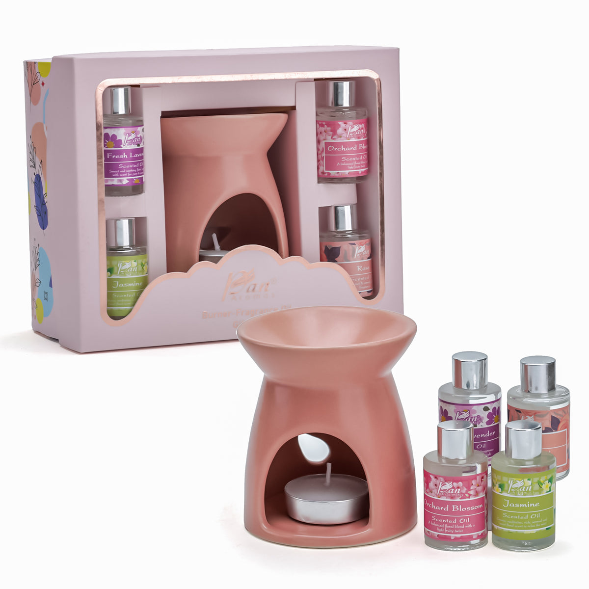 Burner Fragrance Oil Gift Set - 2B Cool_Pink