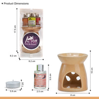 Assorted Burner Fragrance Oil Giftset 2- Brown