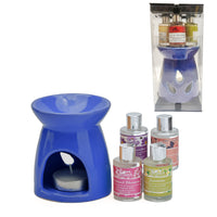 Assorted Burner Fragrance Oil Giftset 2- Dark Blue