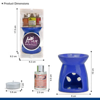 Assorted Burner Fragrance Oil Giftset 2- Dark Blue
