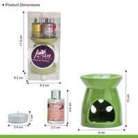 Assorted Burner Fragrance Oil Giftset 2- Green