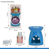 Assorted Burner Fragrance Oil Giftset 2- Light Blue