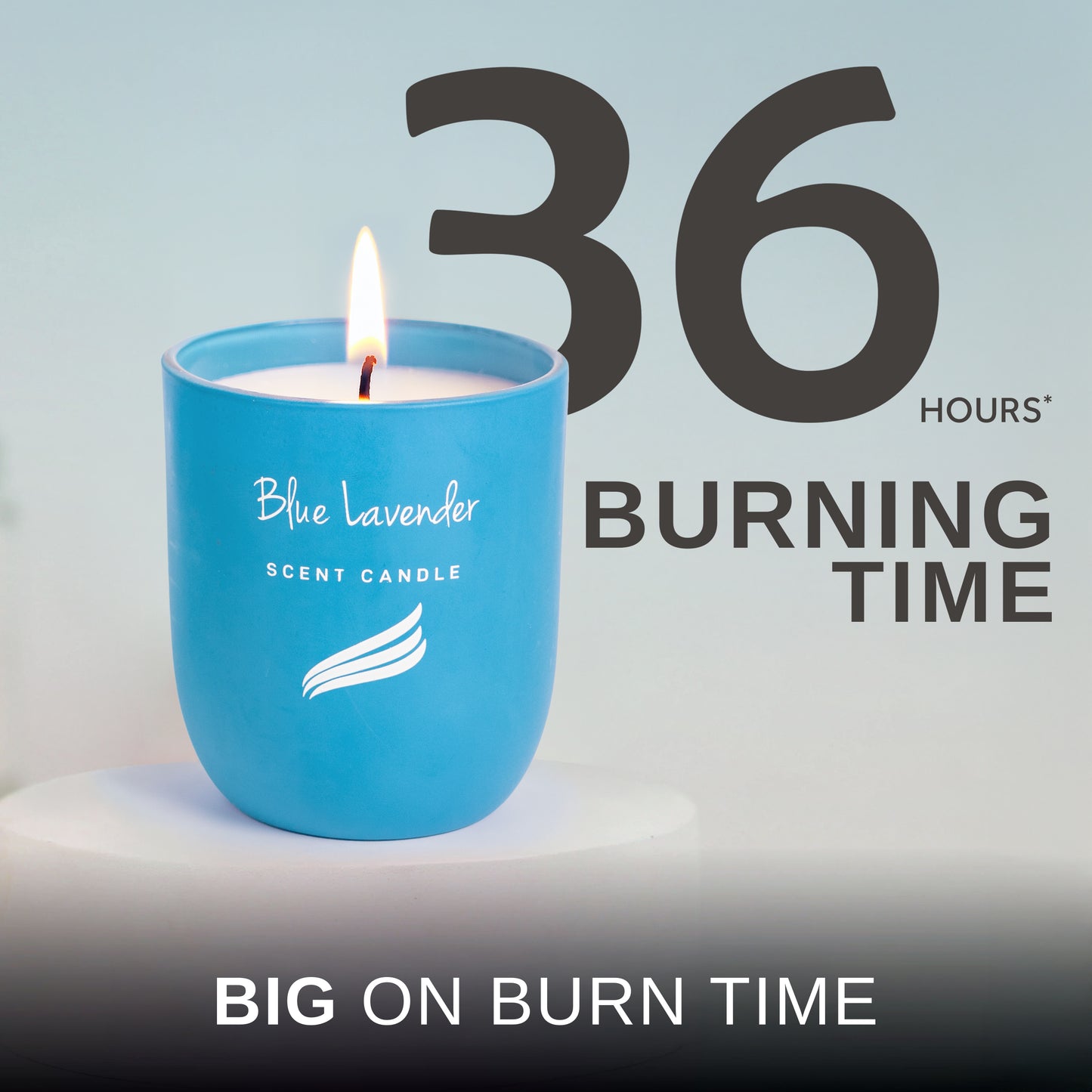 Crystal Collection – Blue Lavender (Special Combo) | Reed Diffuser (100ml) & Scented Candle (150g)