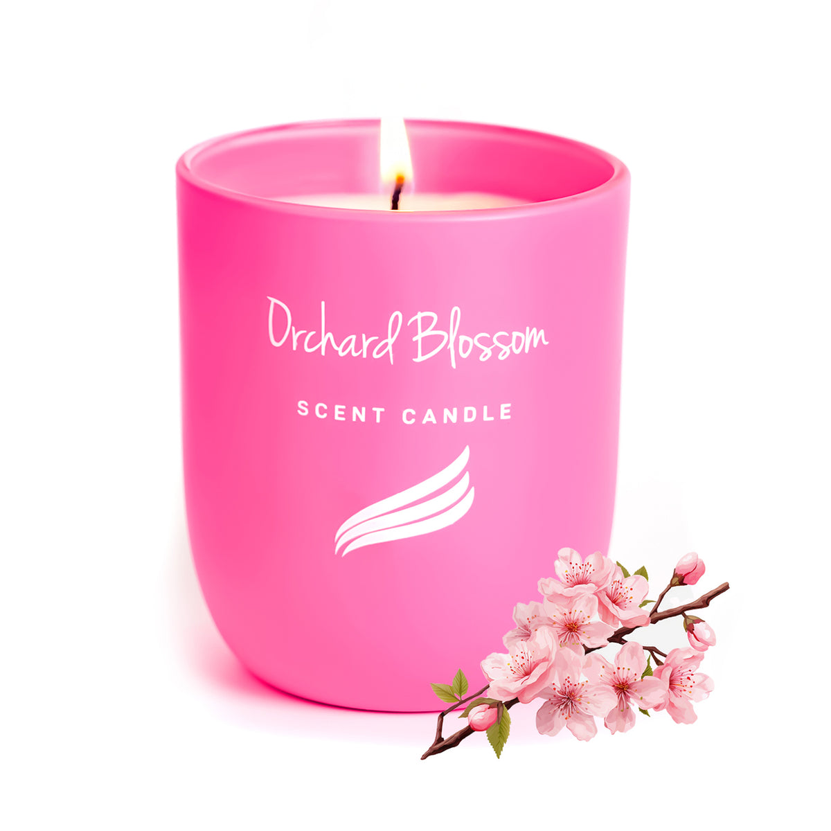 Orchard Blossom Scented Candle - Crystal Collection (150gms)