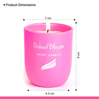 Orchard Blossom Scented Candle - Crystal Collection (150gms)