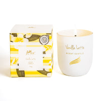 Vanilla Latte Scented Candle - Crystal Collection (150gms)