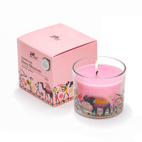 Celebration Collection – Berry Blossom Decal Print Scented Candle (100g)