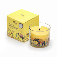Celebration Collection – Lemon Sorbet Decal Print Scented Candle (100g)