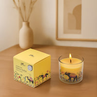 Celebration Collection – Lemon Sorbet Decal Print Scented Candle (100g)