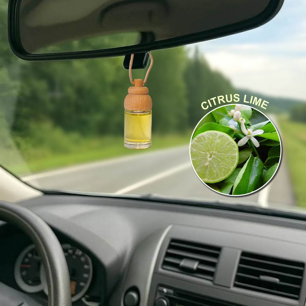 8ml Car Scent Diffuser - Citrus Lime
