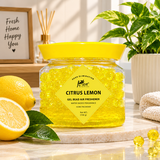 Gel Bead Air Freshener - Citrus Lemon (198 gms)