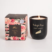 150gms Crystal Collection Scented Candle - Midnight Rose