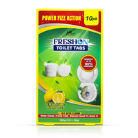 Power Fizz Toilet Cleaner Tablets – Fresh Lime (Pack of 10)