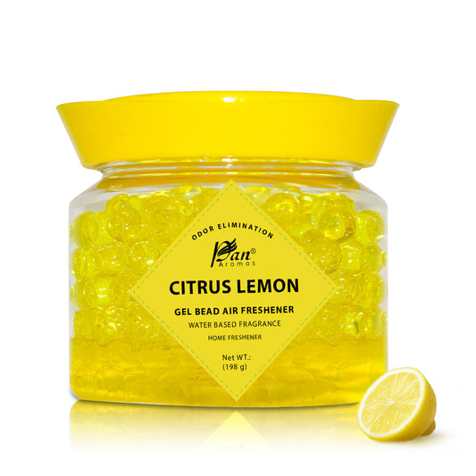 Gel Bead Air Freshener - Citrus Lemon (198 gms)