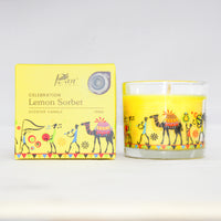 100gms Celebration Scented Candle - Lemon Sorbet