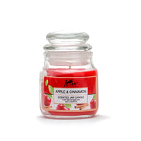 Jar Glass Candle With Lid – Apple & Cinnamon (85g)