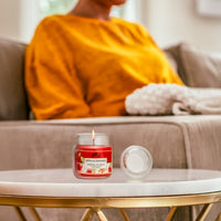 Jar Glass Candle With Lid – Apple & Cinnamon (85g)
