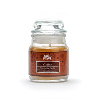 Jar Glass Candle With Lid – Coffee (85g)