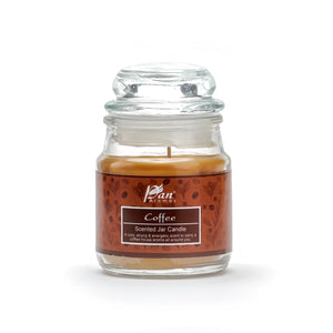 Jar Glass Candle With Lid – Coffee (85g)