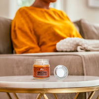 Jar Glass Candle With Lid – Coffee (85g)