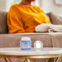 Jar Glass Candle With Lid – Fresh Linen (85g)