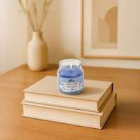 Jar Glass Candle With Lid – Fresh Linen (85g)