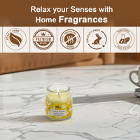 Jar Glass Candle With Lid – French Vanilla (85g)