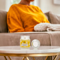Jar Glass Candle With Lid – French Vanilla (85g)