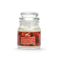 Jar Glass Candle With Lid– Sandalwood (85g)