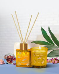 Wonder Series - Lemon Sorbet (Special Combo) Reed Diffuser (50ml) & Scented Candle (50g)