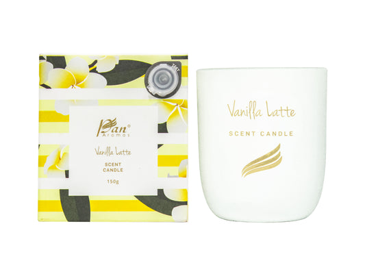 Crystal Collection – Vanilla Latte (Special Combo) | Reed Diffuser (100ml) & Scented Candle (150g)