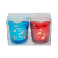 2-Pack Wonder Series Shot Glass candle - Red Passion/Oceanic