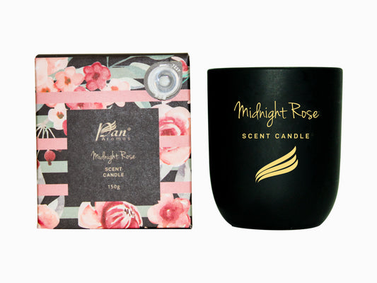 Crystal Collection – Midnight Rose (Special Combo) | Reed Diffuser (100ml) & Scented Candle (150g)