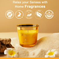 Frangipani Scented Candle - Oriental Collection (120gms)