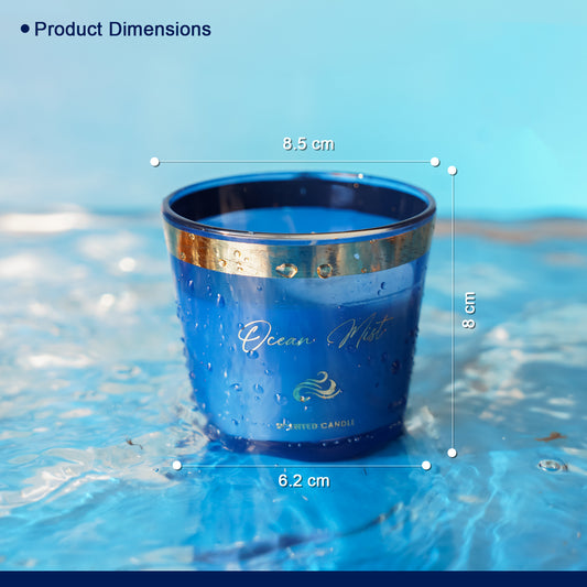 Ocean Mist Scented Candle - Oriental Collection (120gms)