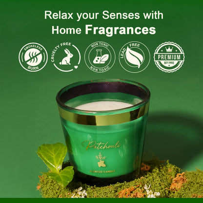 Patchouli Scented Candle - Oriental Collection (120gms)