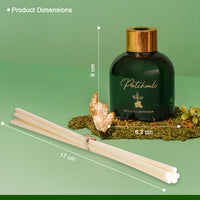 Patchouli Scented Reed Diffuser - Oriental Collection (100ml)