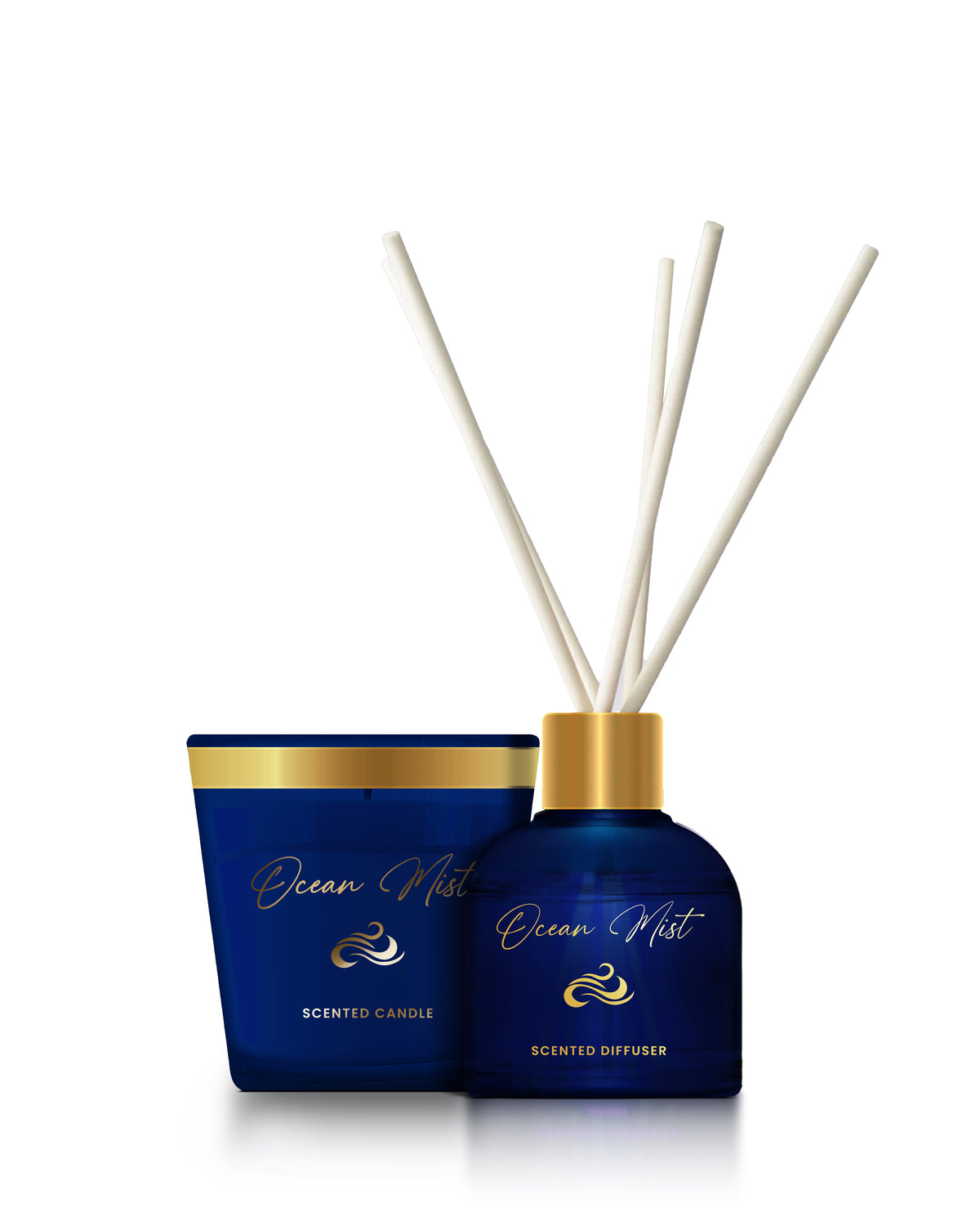 Oriental Ocean (Special Combo) Mist Reed Diffuser (100ml) & Scented Candle (120g)