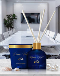 Oriental Ocean (Special Combo) Mist Reed Diffuser (100ml) & Scented Candle (120g)