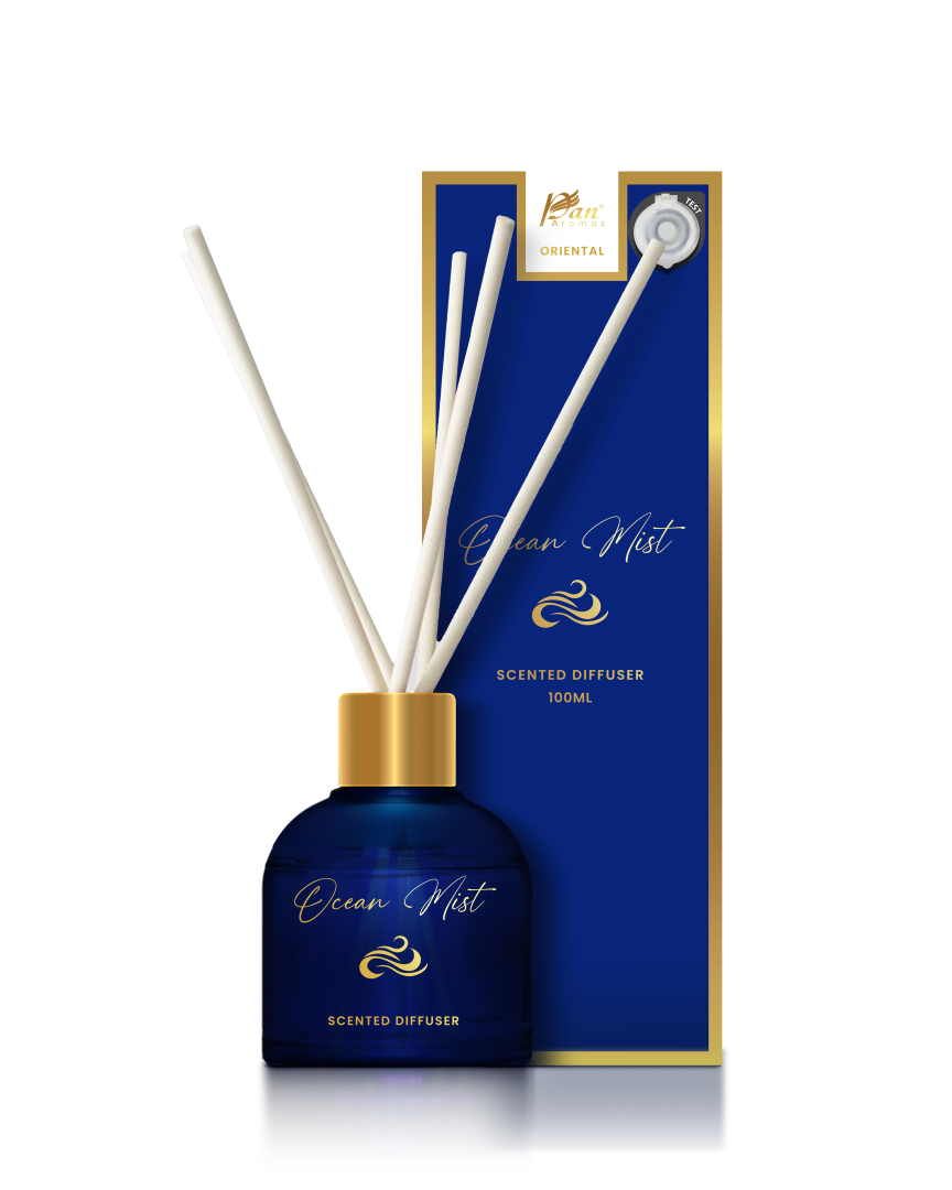 Oriental Ocean (Special Combo) Mist Reed Diffuser (100ml) & Scented Candle (120g)