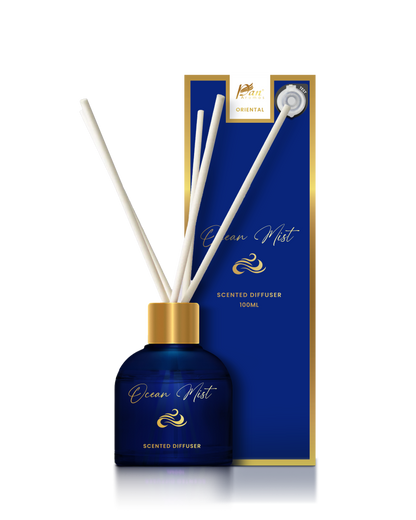 Oriental Ocean (Special Combo) Mist Reed Diffuser (100ml) & Scented Candle (120g)