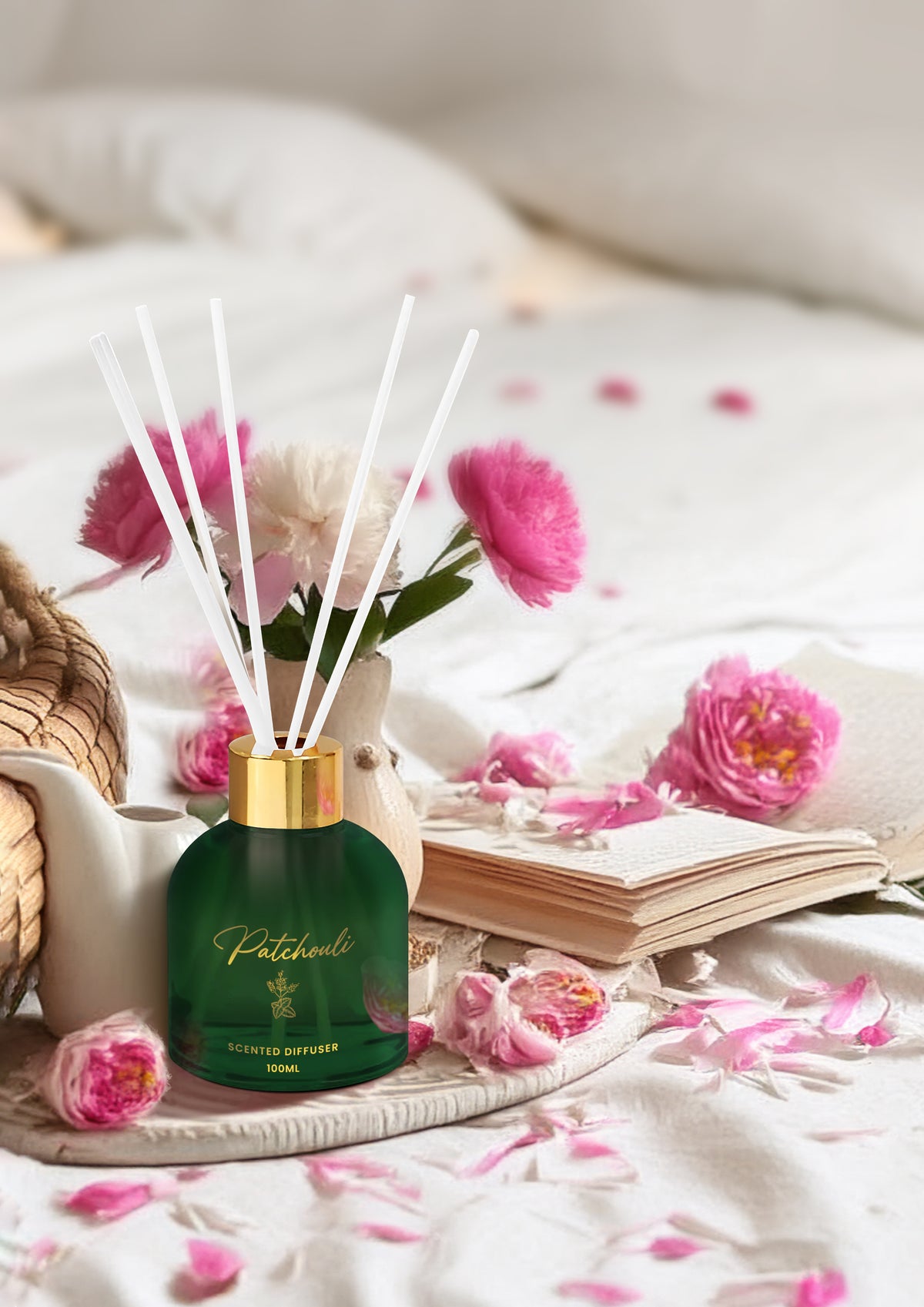 100ml Oriental Scented Reed Diffuser - Patchouli