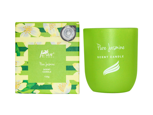 Crystal Collection – Pure Jasmine (Special Combo) | Reed Diffuser (100ml) & Scented Candle (150g)