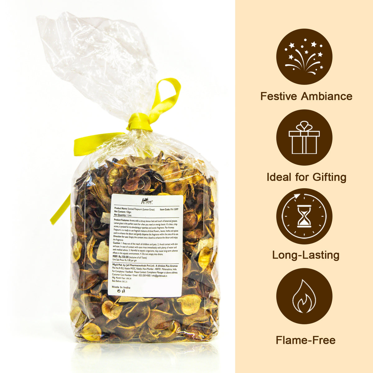 150gm Potpourri- Lemon Grass