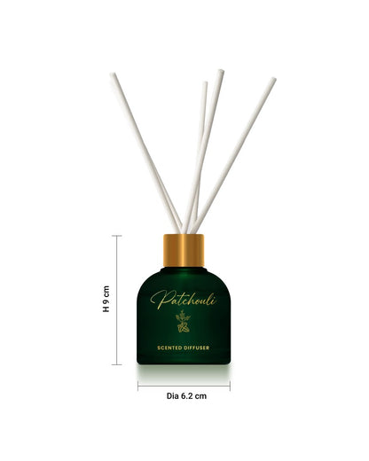 Oriental Patchouli (Special Combo) Reed Diffuser (100ml) & Scented Candle (120g)