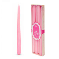 4 -Pack Unscented Dinner Candle - Pink