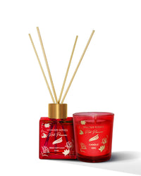 Wonder Series - Red Passion (Special Combo) Reed Diffuser (50ml) & Scented Candle (50g)